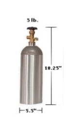 Catalina 5lb. CO2 Tank